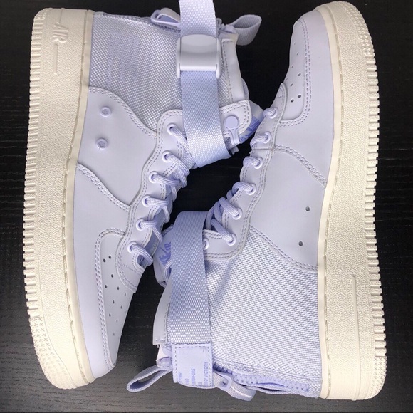 nike sf air force 1 mid palest purple